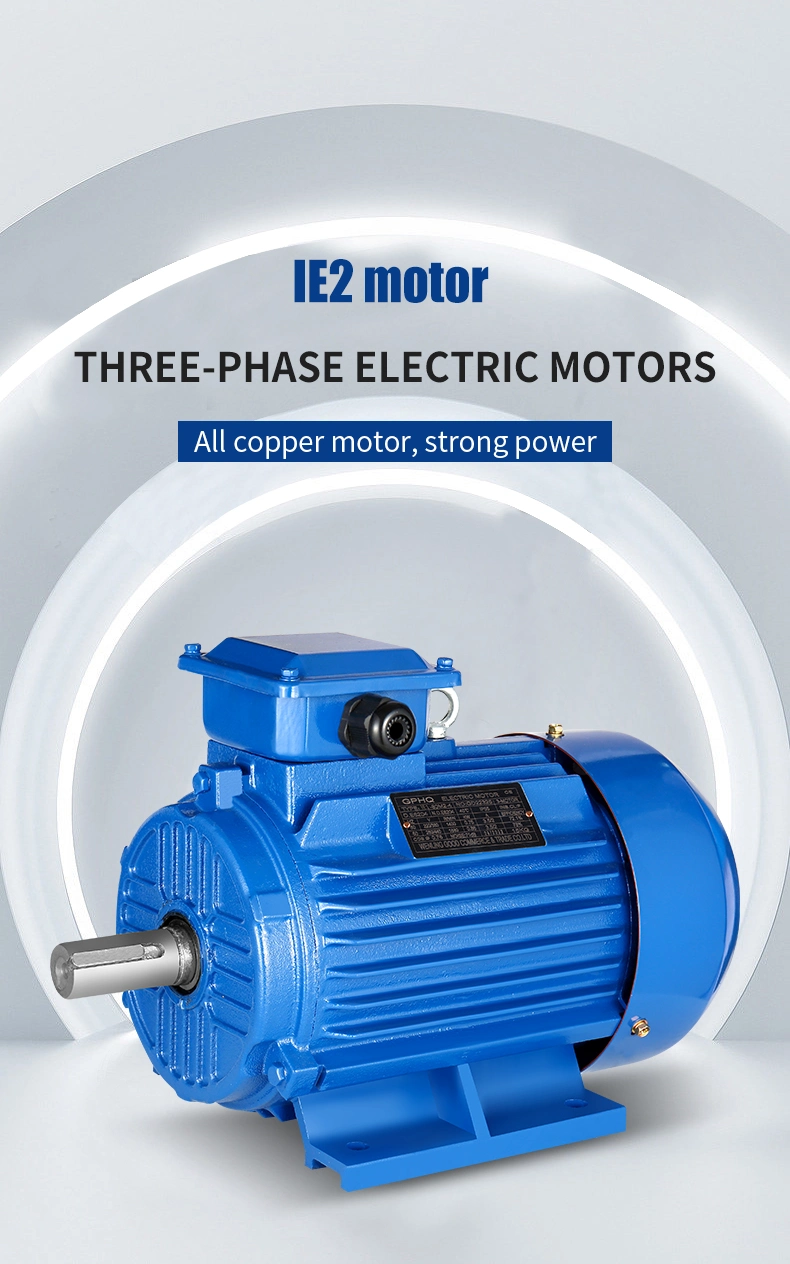 Gphq Y2/Y/Ys/Ys/Ie2/Ie3 Low Voltage Cast Iron Asynchronous Electric Motor (0.75kw-315kw)